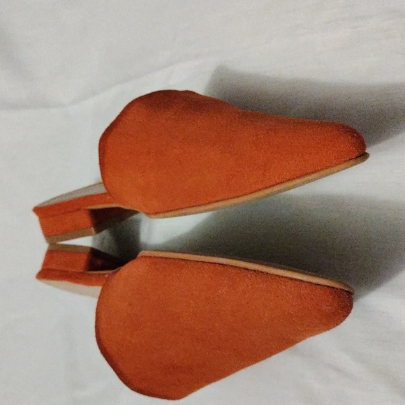 Prelove Able Slip on Suede Leather Mules - Picture 2 of 5
